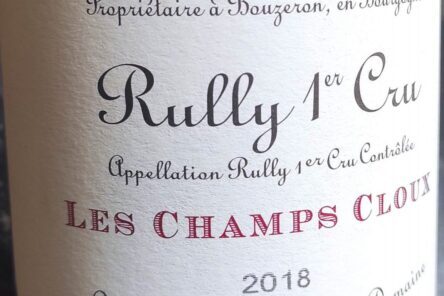 Rully 1er cru 2018