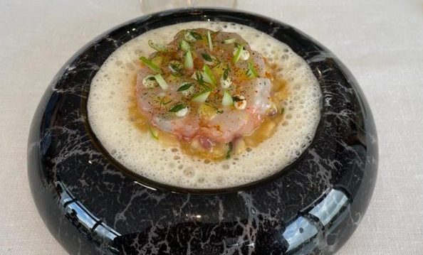 carpaccio di abaloni