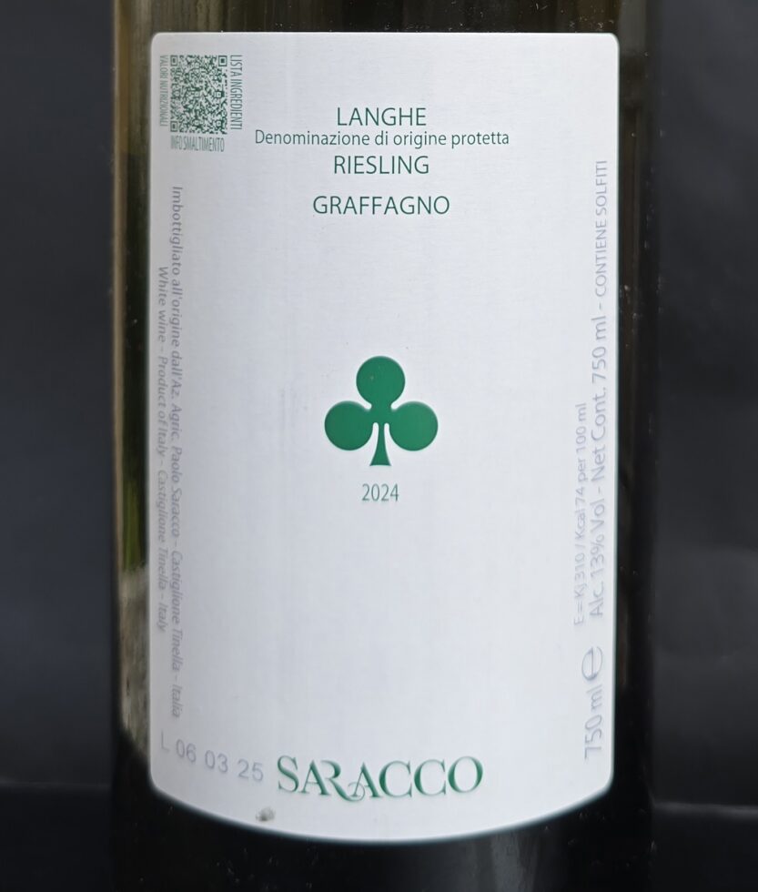 saraccoetichetta